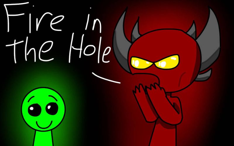 Fire in the Hole Geometry Dash